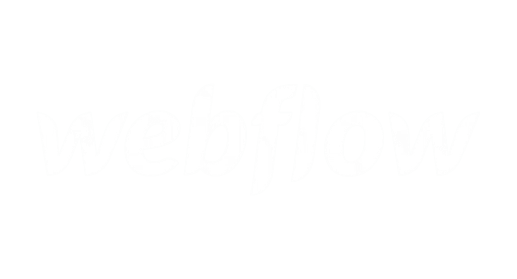 webflow logo in white